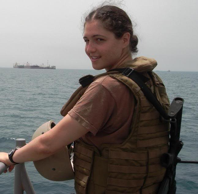 Leah Fisch on military deployment