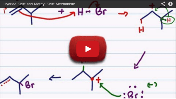 hydride shift methyl shift tutorial video