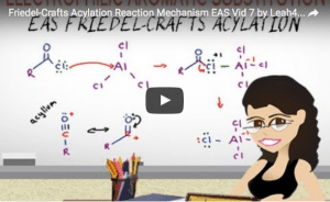 Friedel Crafts Acylation EAS Reaction and Mechanism Video