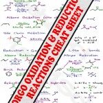 oxidation reduction reactions cheat sheet preview