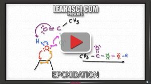 Alkene Epoxidation organic chemistry tutorial video to convert alkene to epoxide