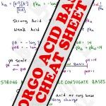 Oragnic chemistry acid base cheat sheet study guide preview