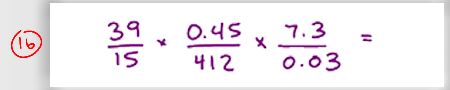 MCAT Math Practice Question 16
