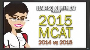 2014 mcat vs 2015 mcat comparison of sections, topics, scores and time