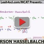 Henderson Hasselbalch MCAT Trick for Buffer pH Without a Calculator video