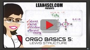 Lewis Structures in Organic Chemistry Video 5