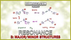 Major and Minor Resonance Contributors Organic Chemistry Tutorial By Leah Fisch (1)