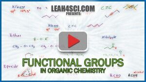 Organic chemistry functional groups video by leah fisch