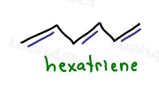 1,3,5-hexatriene Aromaticity tutorial