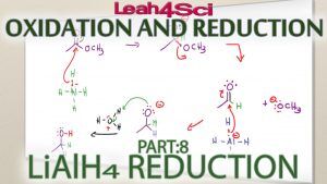 Lithium Aluminum Hydride (LiAlH4) Reduction Tutorial Video by Leah Fisch