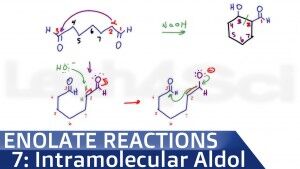 Intramolecular Aldol Condensation Reaction mechanism Leah Fisch
