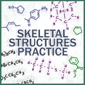 Drawing Skeletal Structures and bond-line notation practice quiz