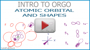 Atomic Orbital and Atomic Shapes Organic Chemistry Tutorial Video Leah4sci