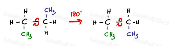 Molecule with sp3 sigma bond has 130 rotation