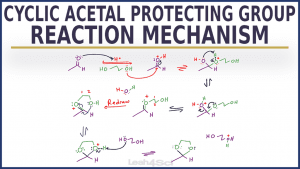 Cyclic Acetal Protecting Group Reaction and Mechanism in Organic Chemistry by Leah Fisch