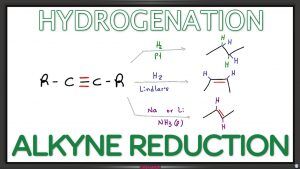 Alkyne Reduction Hydrogenation Reaction and Mechanism Leah4sci