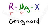 Grignard Reagent -R-Mg-X Leah4sci