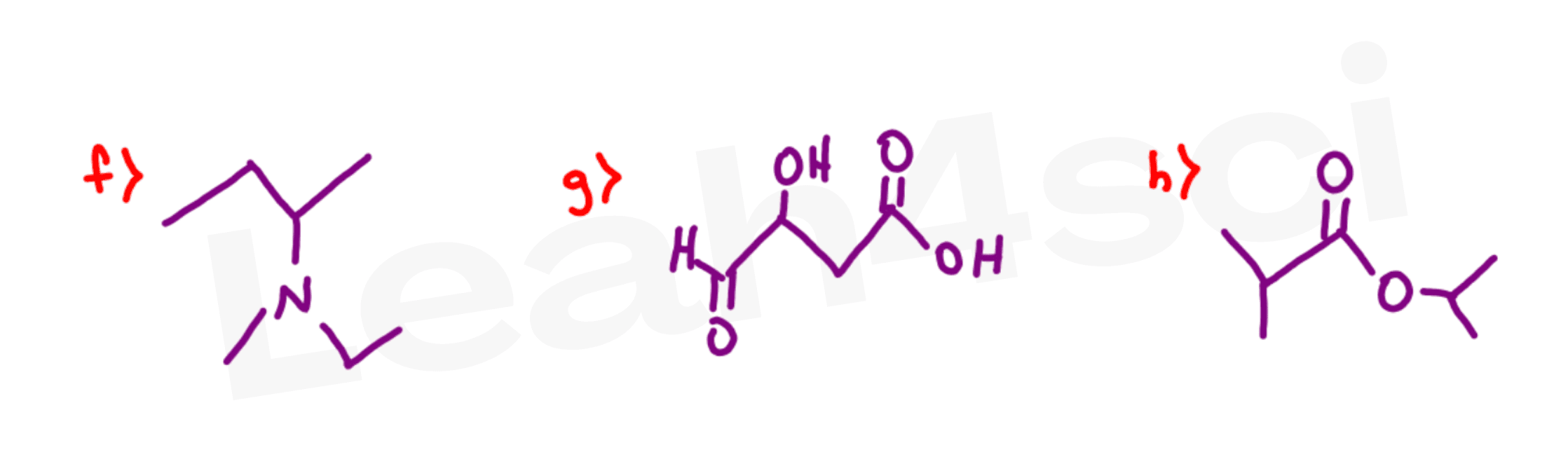 aldehyde naming practice