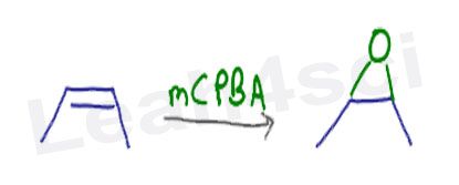 alkene epoxidation reaction using mcpba leah4sci
