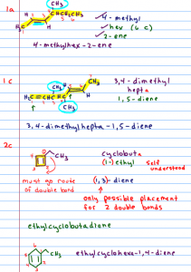 Organic Chemistry Tutor Notes