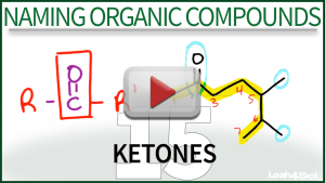 Naming Ketones Tutorial Video Leah4sci Orgo