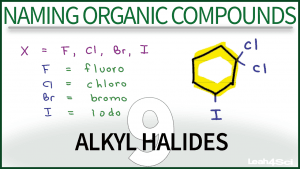 Nomclature Alkyl Halides Video Tutorial Leah Fisch Orgo