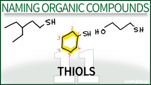 Nomenclature Thiols Video Tutorial Leah Fisch Orgo