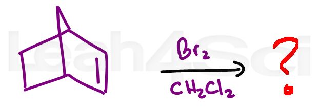 alkene bromination alkene reaction practice question