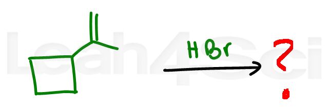 hydrobromination with ring expansion and methyl shift