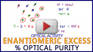 Enantiomeric Excess Percent Optical Purity in Series by Leah4sci