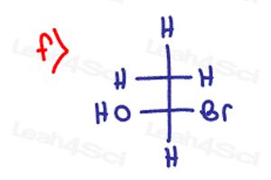 Stereochemistry Practice Chirality R S f