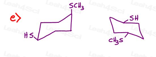 Stereochemistry Practice Chirality R and S e