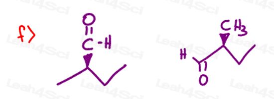 Stereochemistry Practice Chirality R and S f