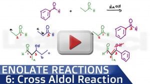 Mixed or Cross Aldol Condensation Reaction video