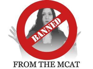 Banned from taking the MCAT