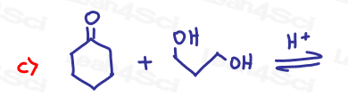 Complete Mechanism Ketal Acetal Hemiacetal Practice Quiz by Leah Fisch