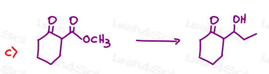 Ketone Ester yielding Cycloketone Alcohol in Acetal Practice Quiz by Leah4sci