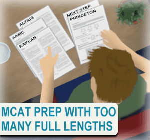 Preparing for the MCAT using 5 full length company exams Leah4sci