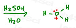 Protonated solvent Carbon Cation H3O+ Acid Catalyzed