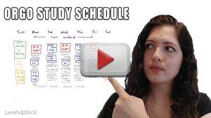 Organic Chemistry Study Schedule by Leah Fisch