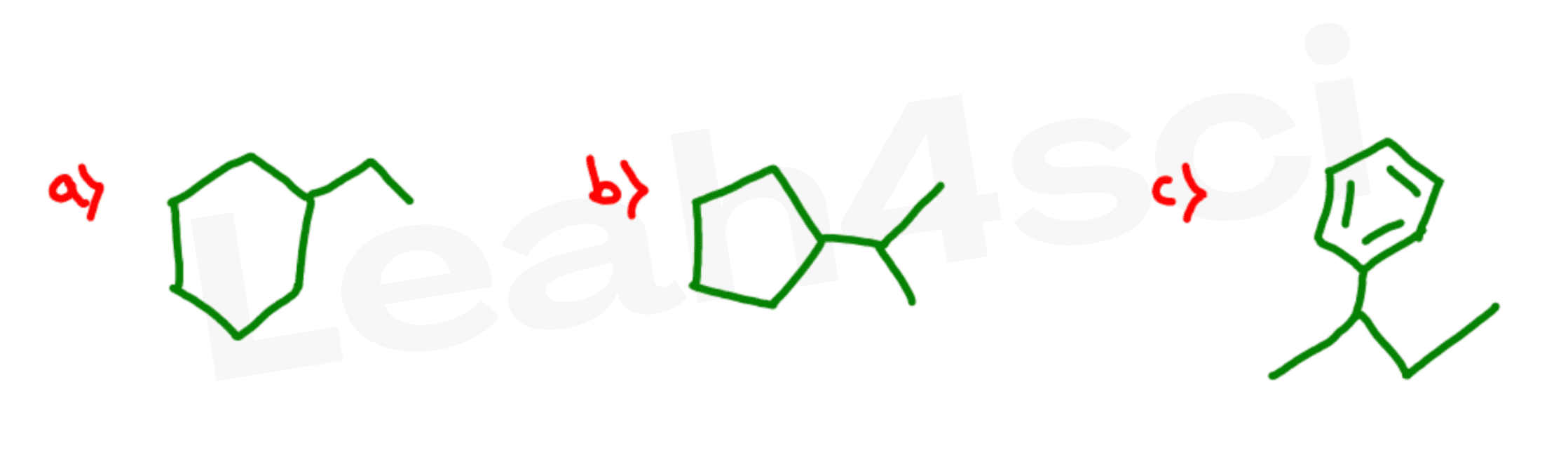 cycloalkane naming practice